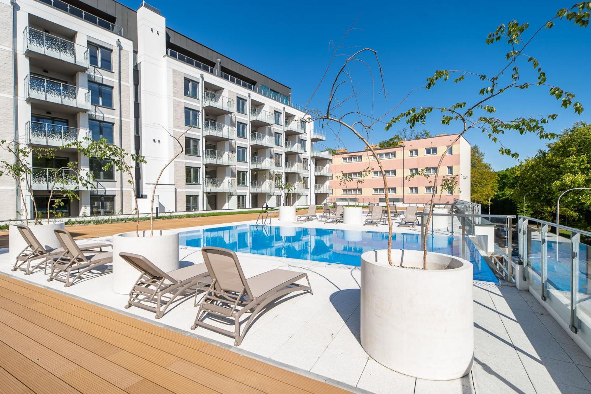 Faro Apartamenty Nadmorskie Tarasy Spa Przy Latarni I Molo Baseny, Sauny, Fitness I Parking W Cenie Kolobrzeg Bagian luar foto