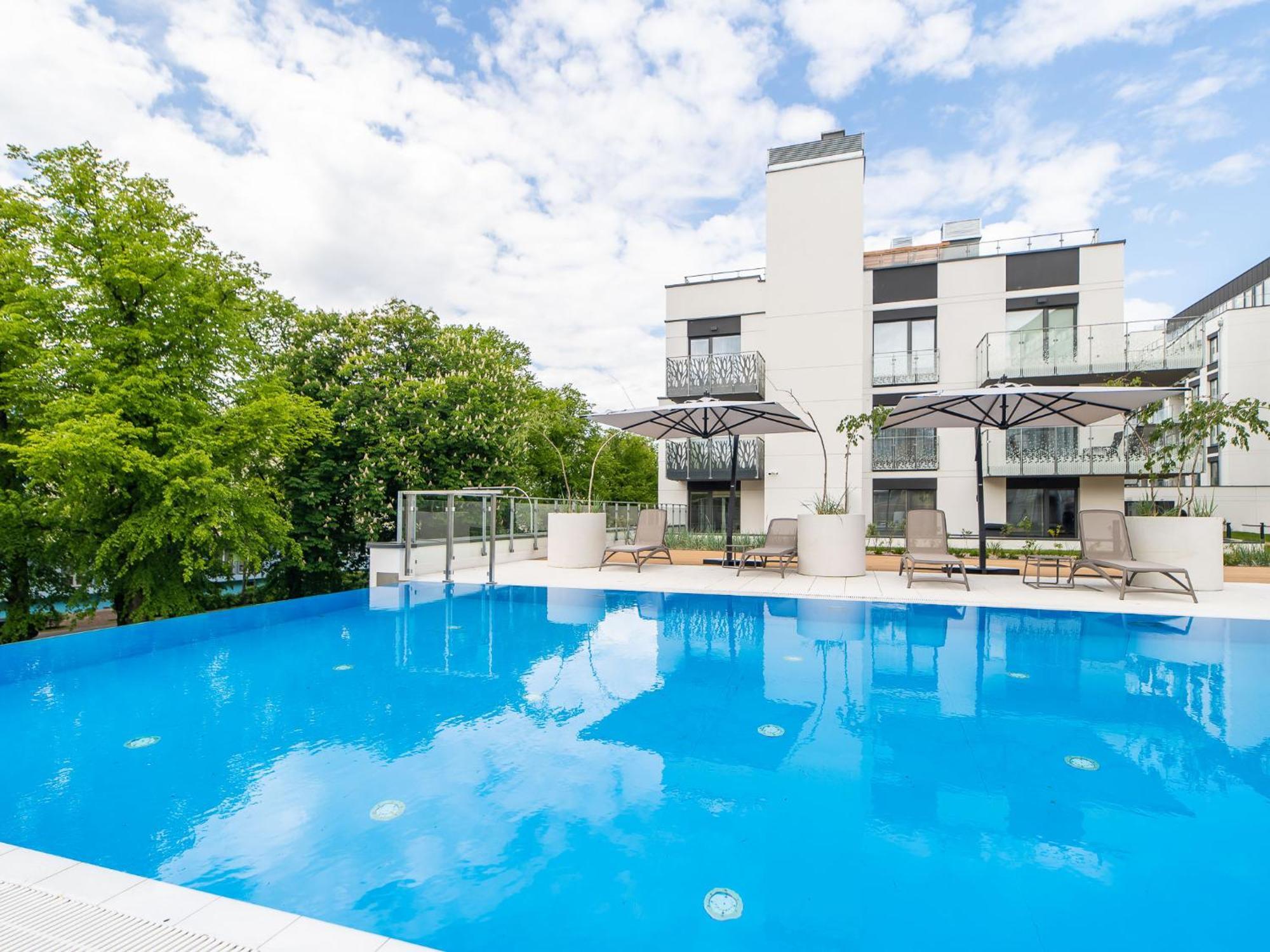 Faro Apartamenty Nadmorskie Tarasy Spa Przy Latarni I Molo Baseny, Sauny, Fitness I Parking W Cenie Kolobrzeg Bagian luar foto