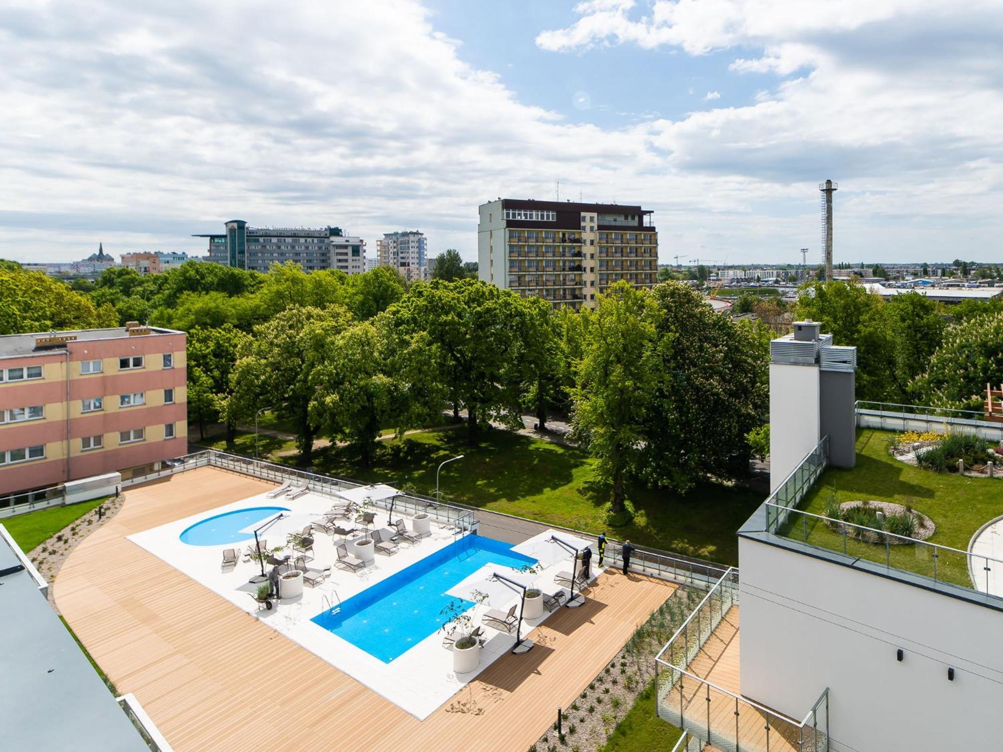 Faro Apartamenty Nadmorskie Tarasy Spa Przy Latarni I Molo Baseny, Sauny, Fitness I Parking W Cenie Kolobrzeg Bagian luar foto