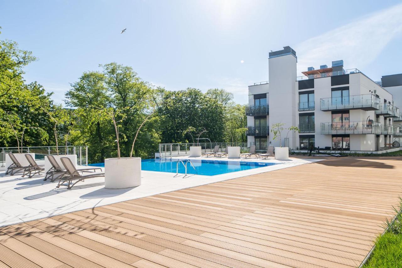 Faro Apartamenty Nadmorskie Tarasy Spa Przy Latarni I Molo Baseny, Sauny, Fitness I Parking W Cenie Kolobrzeg Bagian luar foto